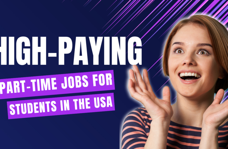 High-Paying Part-Time Jobs for Students in the USA